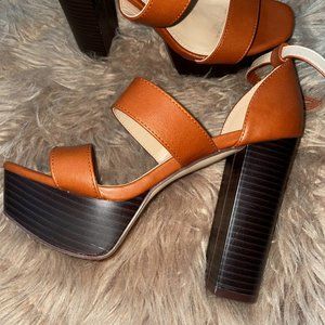 Platform Heeled Sandal